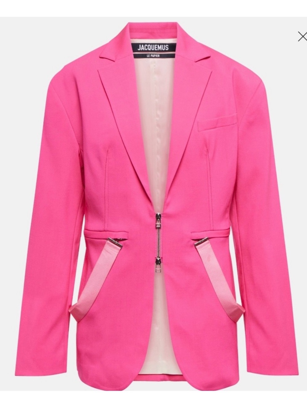 Jacquemus Hot Pink Blazer, US4